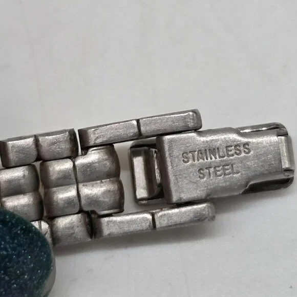 Ava Womens Quartz Watch Two-Tone Gold Silver Band Japan Movement Working - Picture 9 of 12